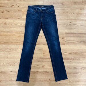 DL1961 Women's Grace High Rise Straight Denim Jeans Size 26